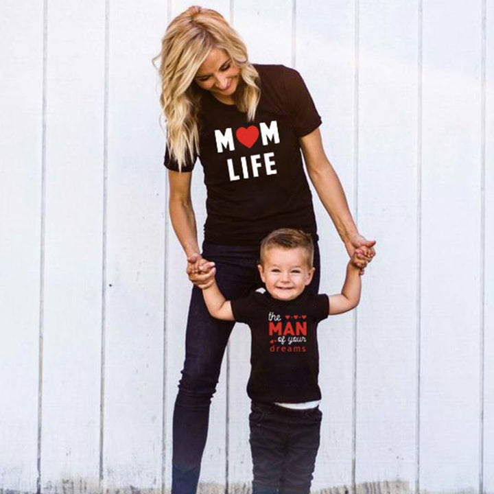Mom Life/ Man of your Dreams T-Shirts - Shopminidrip