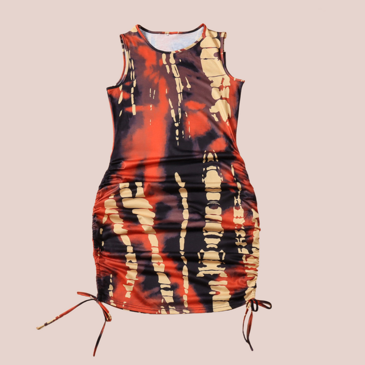 Tie Dye Acid Wash Dress - Shopminidrip