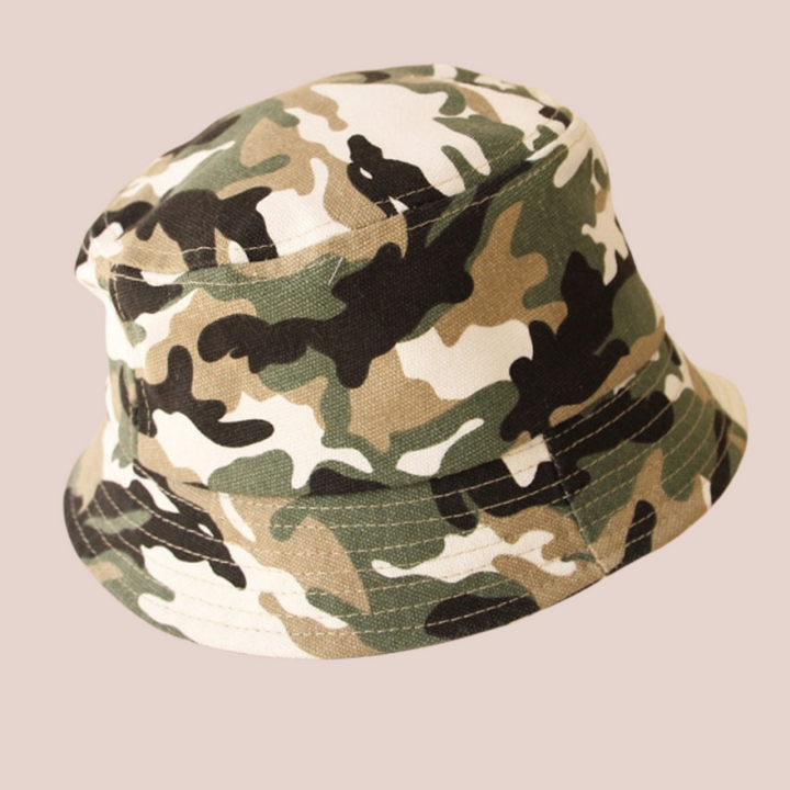 Camouflage Printed Bucket Hat - Shopminidrip
